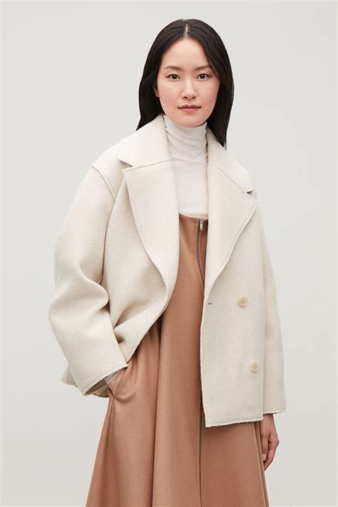 women's cos long jacket.